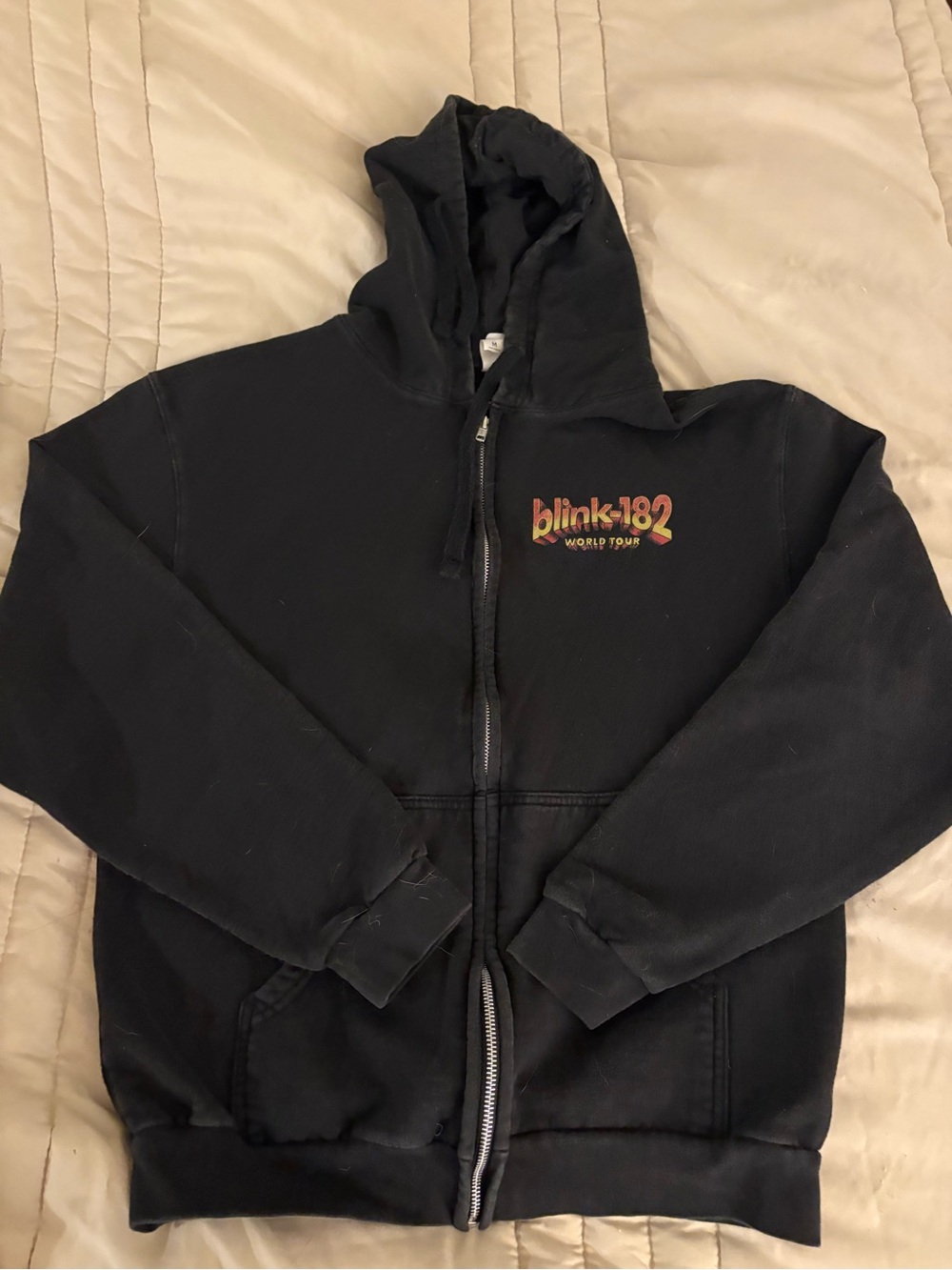 Blink-182 Black Unisex Zip Up Jacket